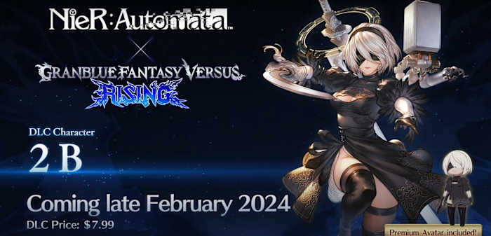 2B release date for Granblue